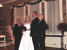 Stephanie and Devin with his parents